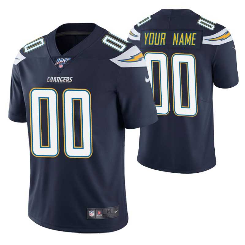 Customized Men & Women & Youth Nike Chargers Navy Blue Vapor Untouchable Player Limited Jersey